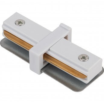 Коннектор ЭРА TR-1PA-IC-WH прямой для однофазного шинопровода белый