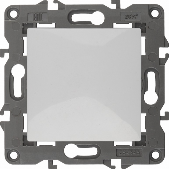 Переключатель промежуточный ЭРА ELEGANCE 14-1108-01 10АХ-250В, IP20 белый