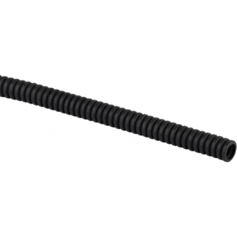 Труба гофрированная ЭРА ПНД легкая d16мм с протяжкой черный